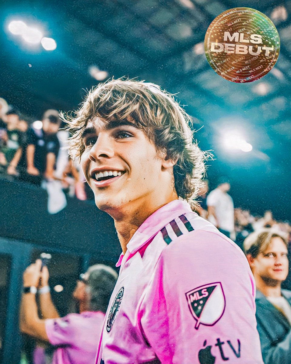 🇦🇷🇺🇸 Benjamín Cremaschi es uno de los argentinos del Inter Miami, es titular siendo 2005 y con 18 años.

📍 Nació en Estados Unidos pero su familia es ARGENTINA, y es uno de los buenos proyectos que tiene la MLS.

🌎 Jugó con USA Sub 19 pero ya tuvo algunos entrenamientos con