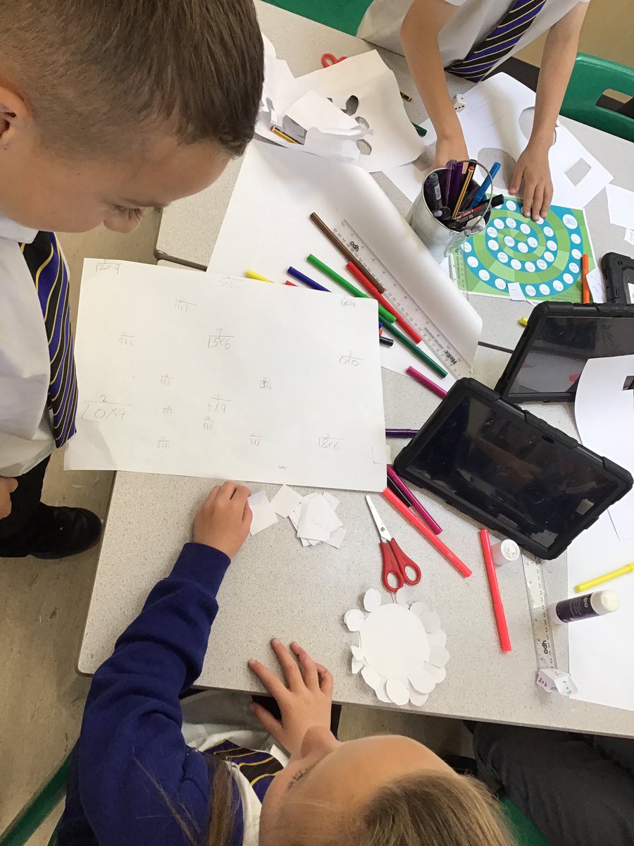 DeltaGreengates's tweet photo. #Year4GG have had a great afternoon making times table games and playing them with their friends! #TeamGGMaths #timestables https://t.co/VaVc6ulKmI