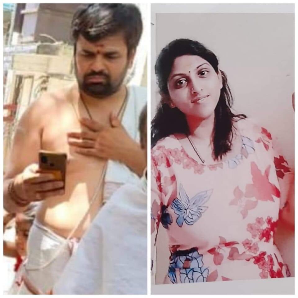Manjeetsnotiyal's tweet photo. बेहद शर्मनाक 
हैदराबाद में पुजारी सूर्य कृष्णा ने अपनी गर्लफ्रेंड अप्सरा की हत्या कर दी, सूर्य कृष्णा पहले से शादीशुदा था उसके दो बच्चे हैं।

अप्सरा के उसके शारीरिक संबंध थे और अप्सरा लगातार उसके ऊपर शादी करने का दबाव बना रही थी जिससे तंग आकर सूर्य कृष्णा ने अप्सरा की पत्थर से कूच कर हत्या कर दी और अप्सरा की बॉडी मेनहोल में छुपा दी।
