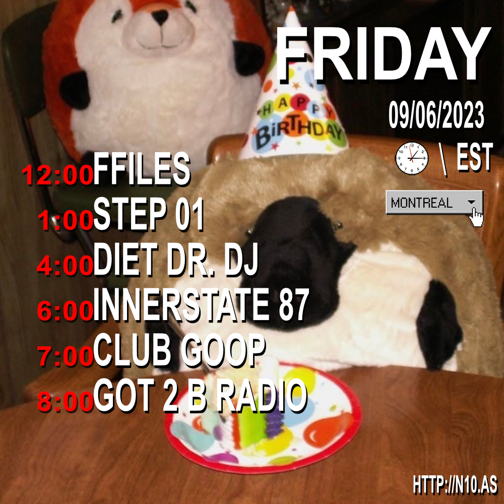 🍕 FRIDAY 🍕 12pm EST start.