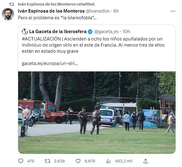 Mortimer_Fu's tweet photo. Hola @ivanedlm
Se te ha caído esto.
Como resulta que el atacante es cristiano lo has borrado sin querer, imagino.
Pues nada, que te lo dejo aquí para que todos vean lo mierda seca que eres.
Un abrazo (de lejos) https://t.co/4O9bmC1ijw