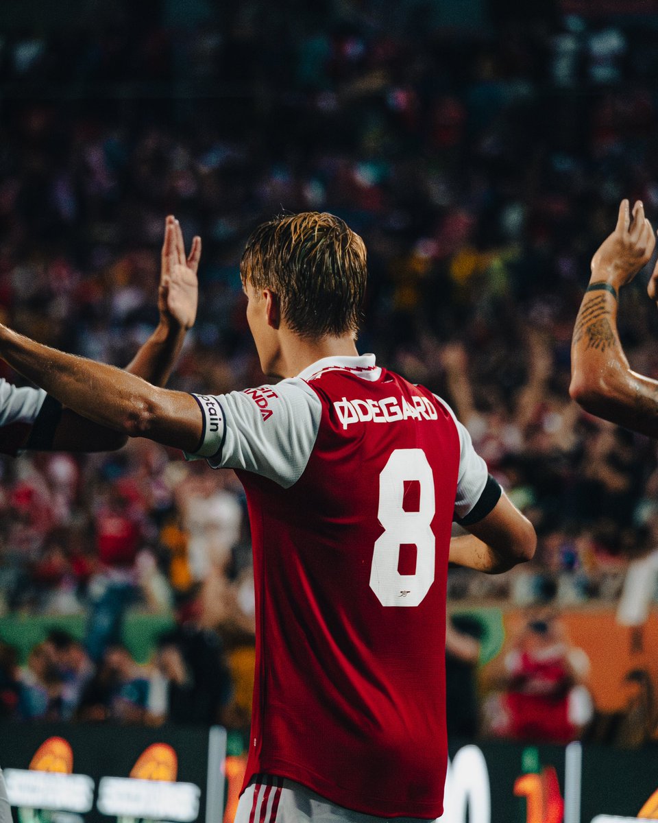 Nomadic_Lens's tweet photo. Overjoyed to announce that I am partnering with Limitless SC to photograph two of their clients, Bukayo Saka &amp; Martin Odegaard, whilst they prepare for the 23/24 season in the USA. 

We cannot wait to share a fresh &amp; unique perspective for both star players ❤️🤍📸 https://t.co/KZqcD3YJDK