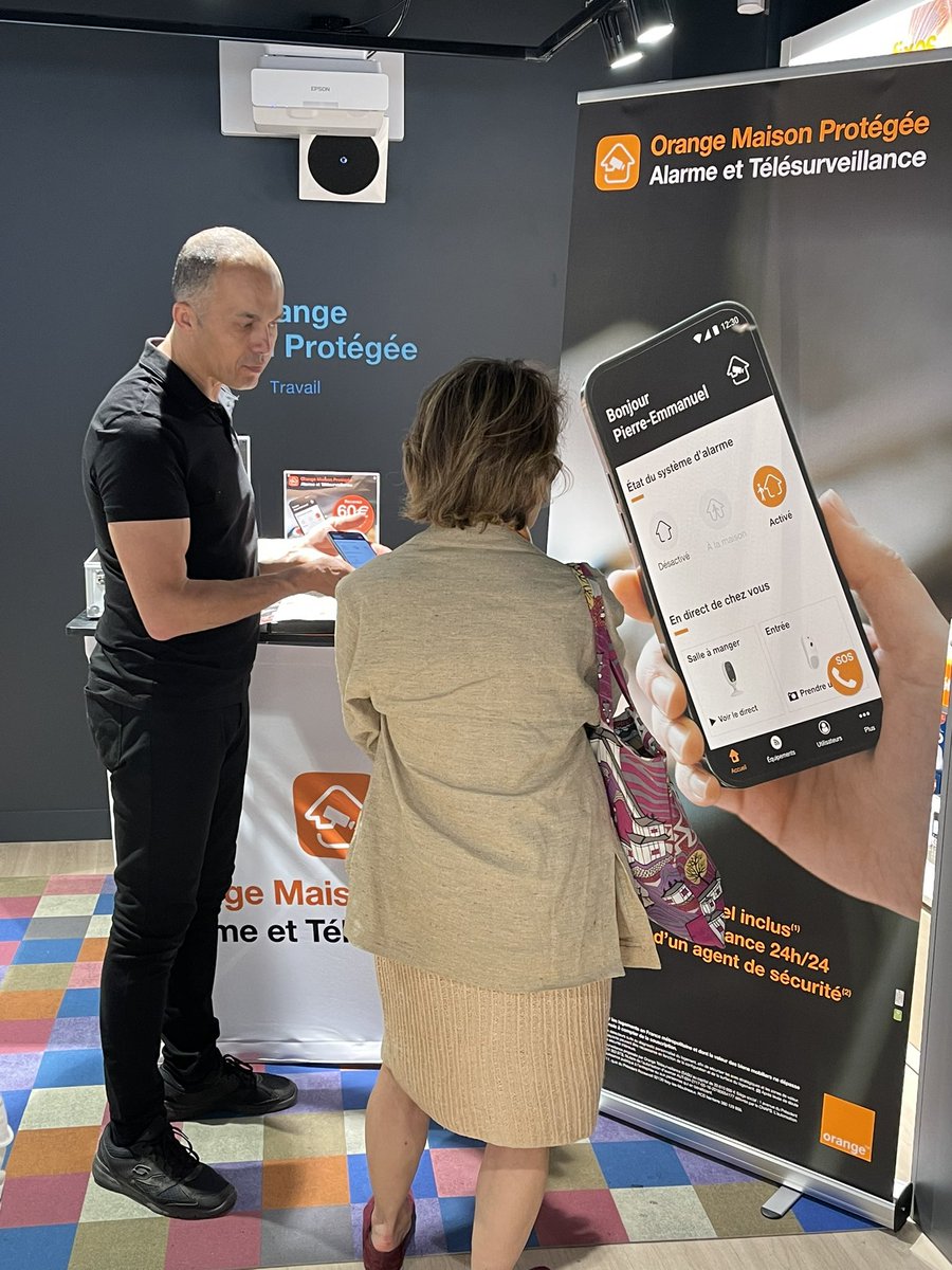 Découvrez aujourd hui et demain le service Orange Maison Protégée en démonstration à la boutique Orange 6 rue du Havre, avec une équipe experte et dynamique ! <a href="/PechierC/">Christelle Péchier</a> <a href="/thibaultdegardl/">thibault degardl</a> <a href="/boucherflo/">Florence Boucher</a> <a href="/vpinsan/">Virginie Pinsan</a>