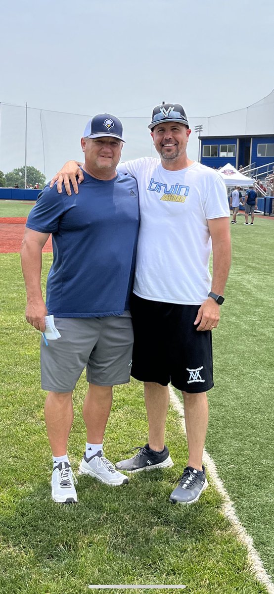 Thx to <a href="/kirk_kelley19/">Kirk Kelley</a> with <a href="/OKWUeagles_BSB/">Oklahoma Wesleyan Baseball</a> for coming to <a href="/BUSShowcase/">Best in the US Showcases</a> this wk. Thx for coaching me in college 1988-1990. Thx for taking me into your home, feeding, housing, training me EVERYDAY out of pure kindness to prepare me for pro ball after I was drafted. THANK YOU, coach!