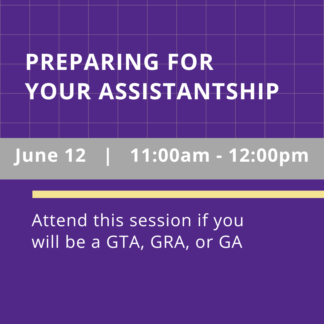 KSUGradSchool's tweet photo. Happening Monday! Do you have or are getting an assistantship? This session will help you prepare!

https://t.co/ALj14Sgo4X

#KStateGradSchool https://t.co/DbIl1P0nnw