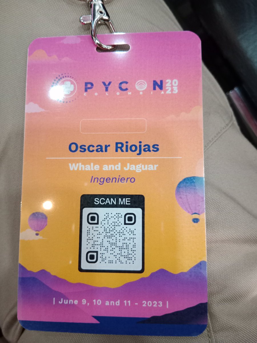 OriojasP's tweet image. #pyconcolombia2023