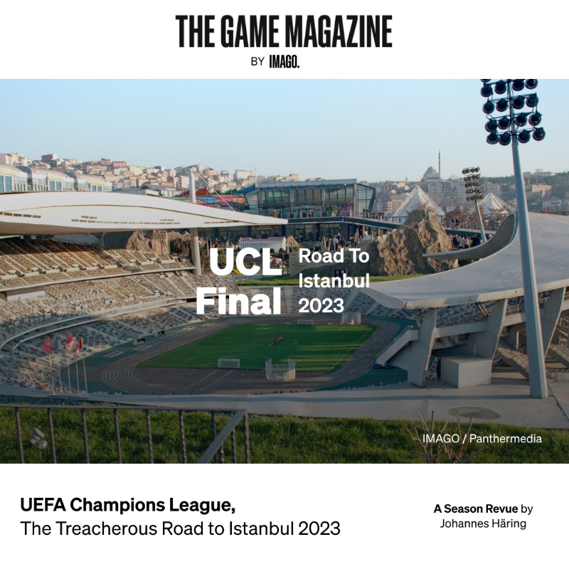 imago_images's tweet photo. As football fans around the globe anticipate the grand UEFA Champions League Final 2023 in Istanbul, The Game looks at each finalist’s treacherous way to the most important football game in European club football.

Read it in our mag.⬇️

#weareIMAGO #TheGameByIMAGO #UCL #UCLFinal