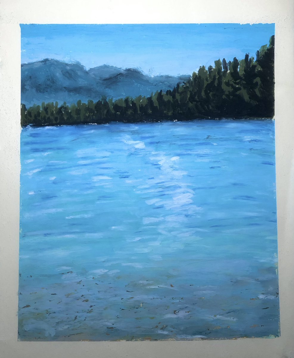 cookkartie's tweet image. วันศุกร์สีฟ้าาา 🦋💙 🌊

นั่งคิดอยู่นานนึกได้ว่าไม่ค่อยได้ว่าน้ำเลย เลยลองวาดดูในวันที่เป็นวันของสีฟ้าวันนี้งับ 

ขอให้เป็นคืนวันสุขสุดสัปดาห์ที่หรรษานะคะ 

#oilpastel 

💙💙💙 #coloroftheday 💙💙💙