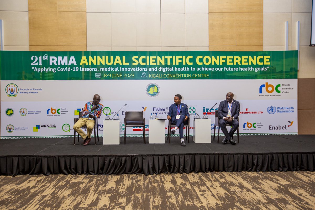 Prioritizing doctors' health ⚕️ and welfare is crucial for building a resilient healthcare system. 🏥💪 By leveraging technology and supporting physician well-being, we can ensure a sustainable and thriving healthcare workforce. #RMA21 #DigitalHealth <a href="/RBCRwanda/">Rwanda Biomedical Centre</a>