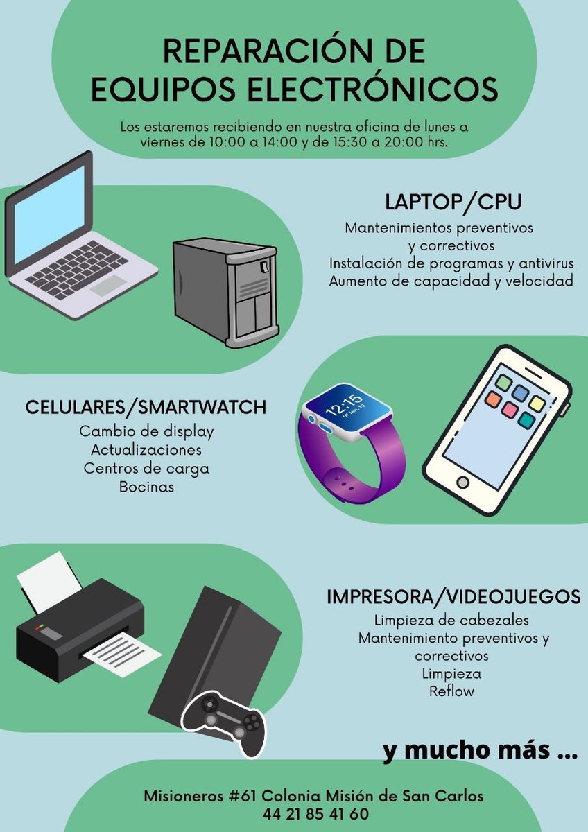 Geniuslapqro's tweet photo. Geniuslap es tu solución. 🍐 
#apple #android #windows #iOS17  #android #programas #Xbox #applewatch #smartwatch #Nintendo #PlayStation 
#impresora #CPU #laptop #celular https://t.co/9MTIR0jyI9