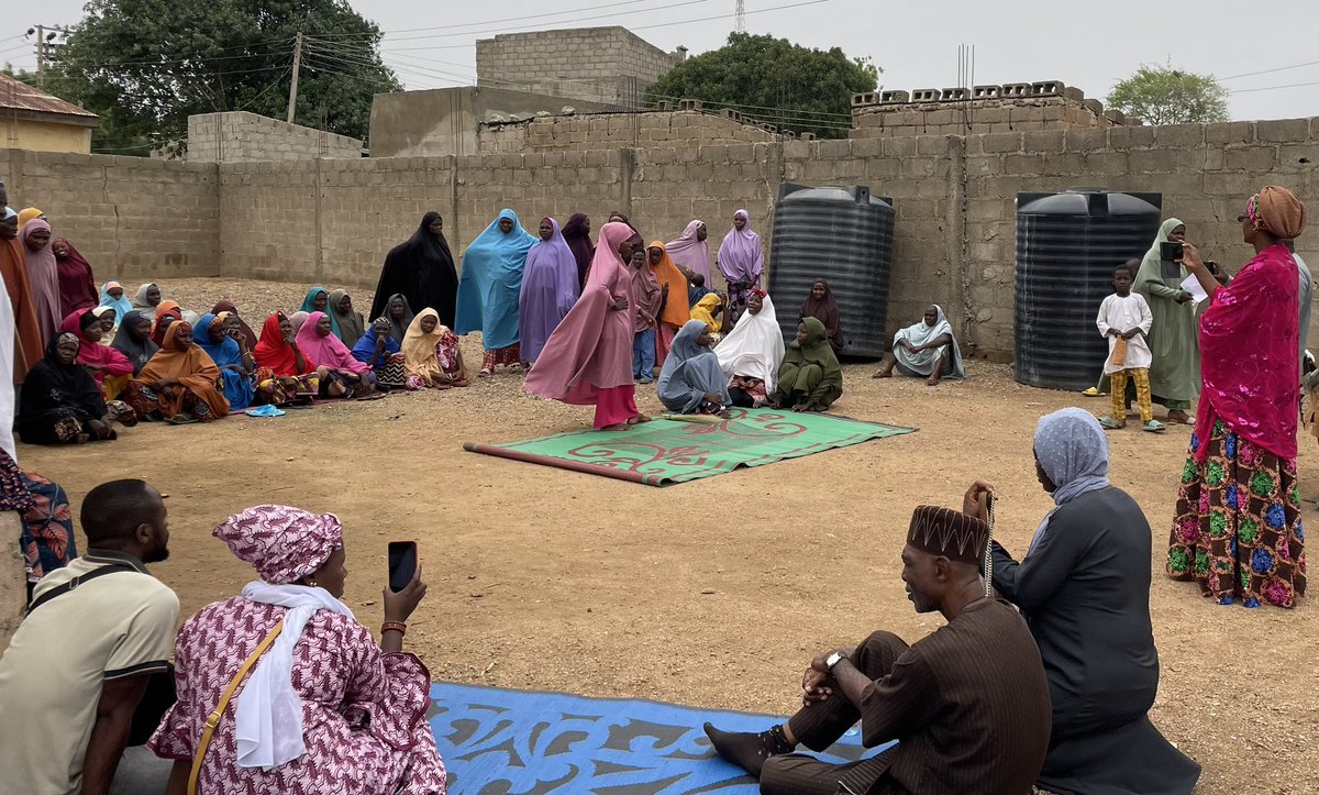 JEI (@justempower) on Twitter photo #LegalEmpowerment takes many different shapes — yesterday, in Yar Gaya community in #Kano, young female street hawkers supported by <a href="/IWEIng/">Isa Wali Empowerment Initiative (IWEI)</a> performed a skit raising awareness among their peers about SGBV and steps to take to hold perpetrators accountable 💪 #LegalEmpowerment takes many different shapes — yesterday, in Yar Gaya community in #Kano, young female street hawkers supported by <a href="/IWEIng/">Isa Wali Empowerment Initiative (IWEI)</a> performed a skit raising awareness among their peers about SGBV and steps to take to hold perpetrators accountable 💪