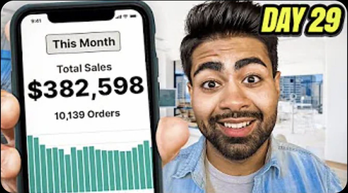 I just took an eCommerce store from $70k/month to over $300k/month.

In only 90 days.

So I filmed a video breaking down exactly how I was able to do it for you to see.

Like, RT, &amp; comment "300k" &amp; I'll send you the video.

(Must be following to receive, 24 hours only)