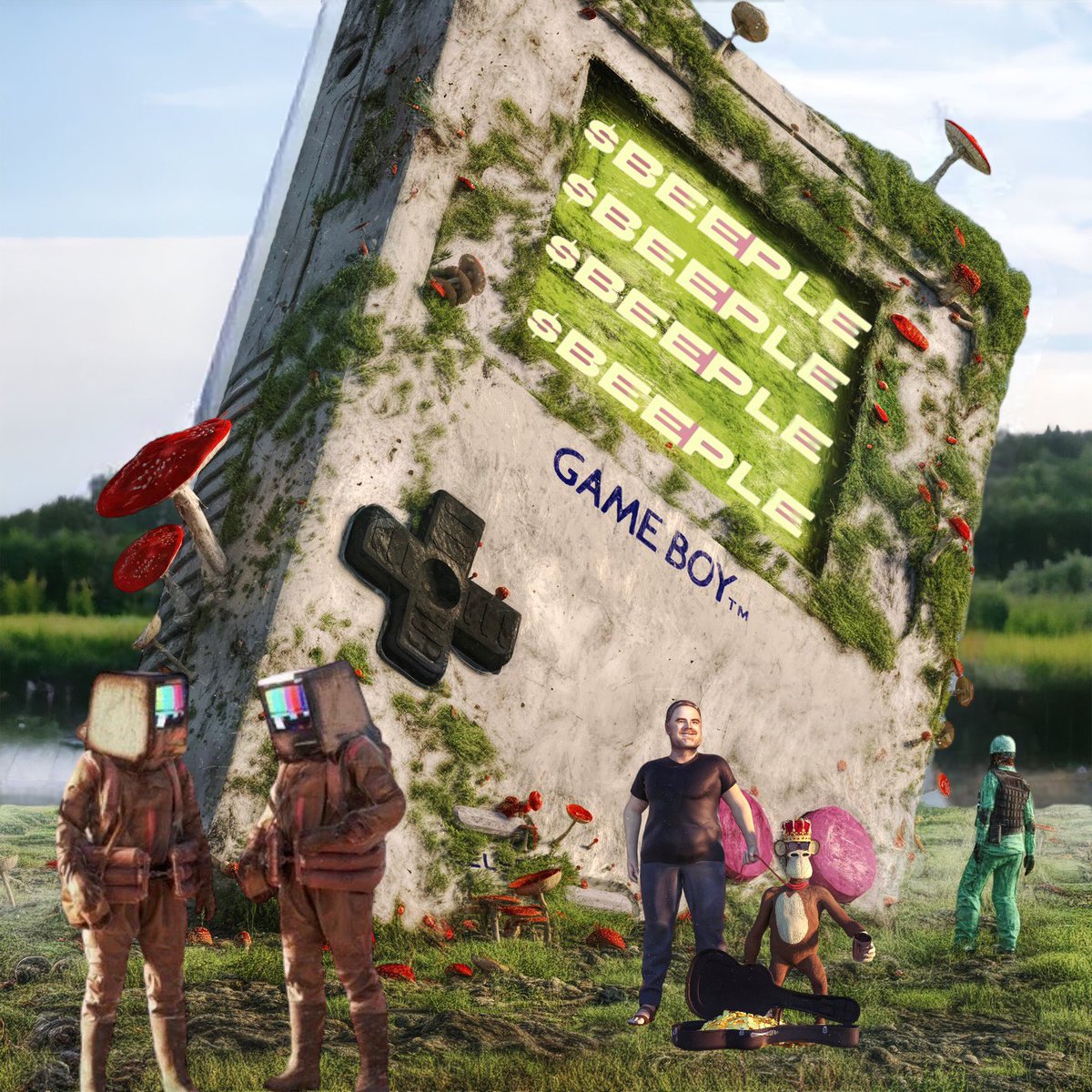 Beeple Coin 🟧🐸❓ tweet media