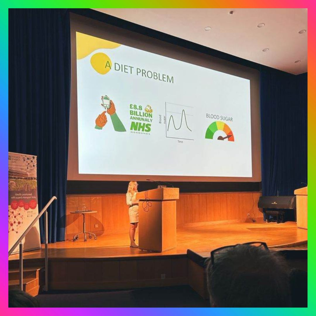 mv_pea's tweet photo. MVPea shines at @NorwichResearch Enterprise Showcase! 🌱🎉 Our presentation wowed the audience, showcasing our groundbreaking pea-powered solution. Honored to join #EnterpriseTuesday. Check out more https://t.co/Gyg0gwZnmV✨🌟 #MVPea #PeaPower #Startup https://t.co/vsyDym6lEY