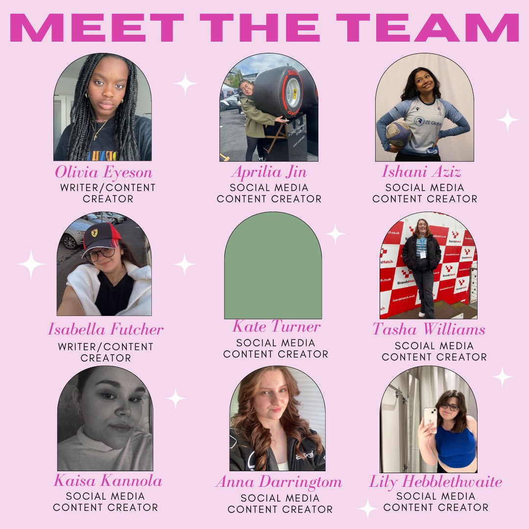 WIAMRMag's tweet photo. Meet Our Team โ๏ธ๐ฑ๐
This is our amazing new team that will be working on creating the magazine and all of our content
#WIAMRMag #womeninmotorsport #motorsportmagazine #magazine #femalesinmotorsport #motorsports #racing #meettheteam #team https://t.co/Gkq0y212Q1