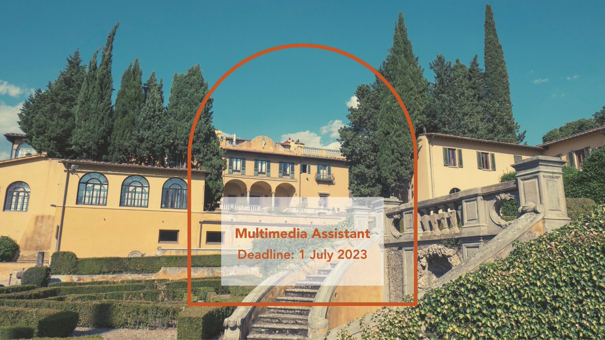 📢#WeAreHiring a Multimedia Assistant to join the <a href="/EUI_FSR/">Florence School of Regulation</a> team!
If you👉like the idea of working in a dynamic &amp; international team 👉Have a degree in #Multimedia, #Communications, or similar... apply now! 
Details: bit.ly/42v4IZR

#JobOffer #EUIJobs #NowHiring #Vacancy