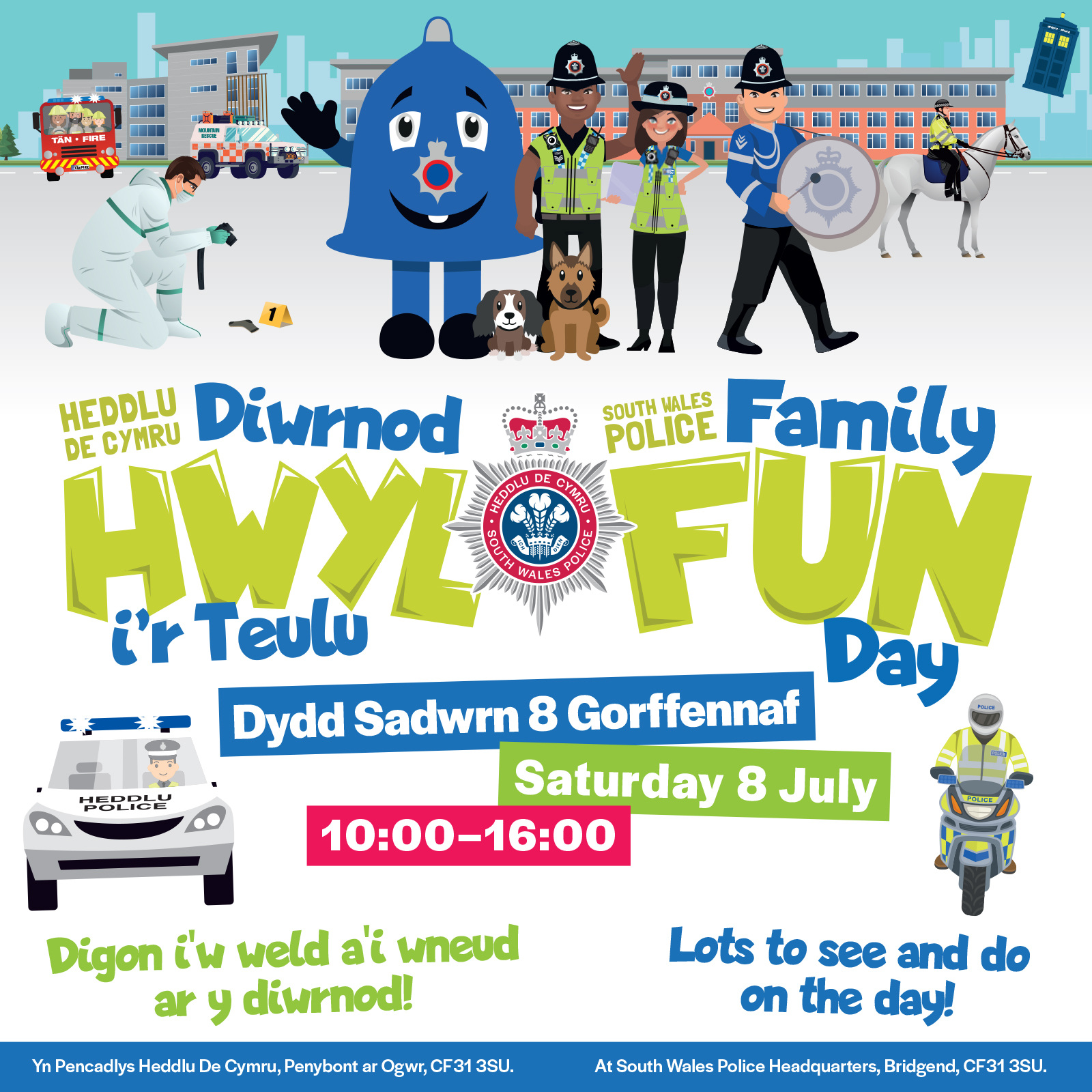 South Wales Police Family Fun Day 2023 Come and join us! - AberdareOnline