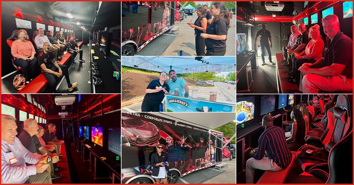 CACIIntl's tweet photo. CACI hosted a Gaming &amp; Networking Event yesterday with @NextLevelMD &amp; @benandjerrys, where attendees connected with technical staff while enjoying free gaming and ice cream. Check out future CACI hiring events at: https://t.co/FSWzEceIld  #InventYourFuture #TeamCACI #CACICareers https://t.co/ylsWaAoK37