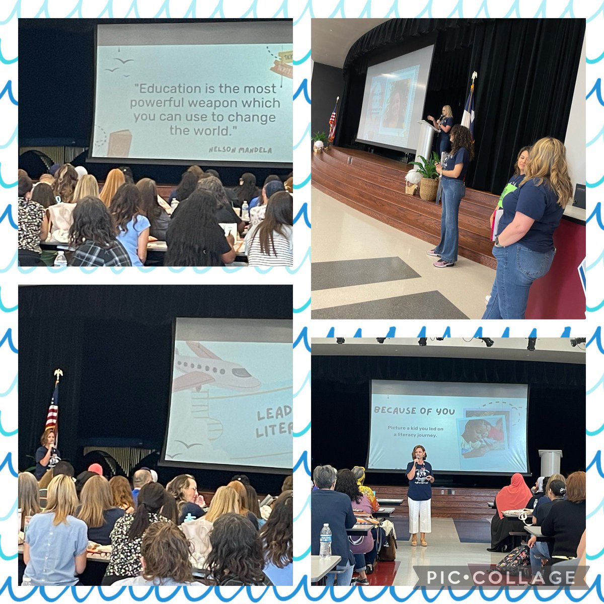 Kicking off the Summer Literacy Conference with keynote speaker Toni Lopez!  <a href="/pisdesela/">PISD Elementary Language Arts & Reading</a> <a href="/PISDMIDDLE/">Meet Me in the Middle</a> #pisdslc2023 #leadingliteracy