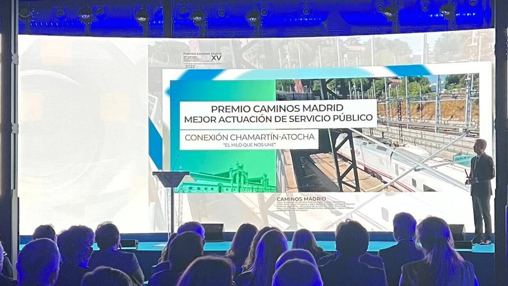 🏅¡Estamos de enhorabuena! La conexión Chamartín-Atocha-Torrejón de Velasco ha sido reconocida en los #PremiosCaminosMadrid 2022 de @caminosmadrid como mejor actuación de servicio público.