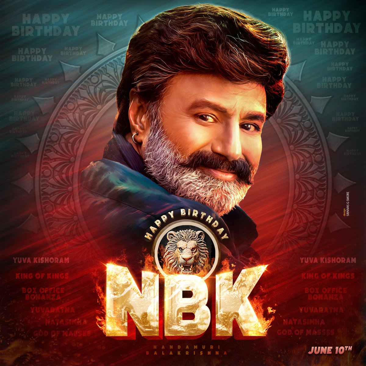 #NewProfilePic
#HappyBirthdayNBK 
#HbdBalayya 
#BhagavanthKesari 
#GodofMassesNBK  #GlobalLionNBK