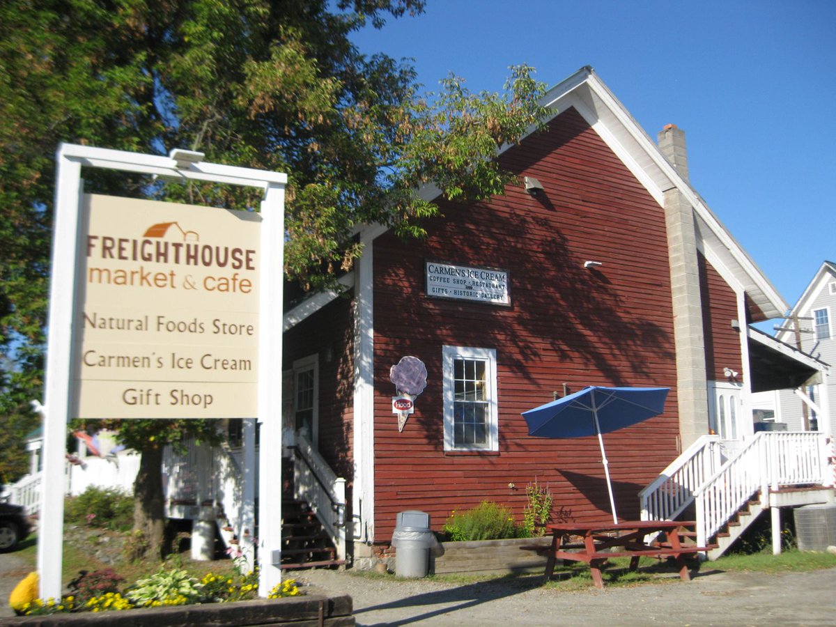 The <a href="/FreighthouseLFH/">Freighthouse</a> Market &amp; Cafe in Lyndonville was one of only 25 recipients of the Historic Small Restaurants grant in 2023 ($40K!), presented by <a href="/SavingPlaces/">Saving Places</a> and <a href="/AmericanExpress/">American Express</a>.  A favorite stop when roving in the NEK.  Congratulations! #HistoricPreservation <a href="/ACCDVermont/">Vermont Agency of Commerce & Community Development</a>