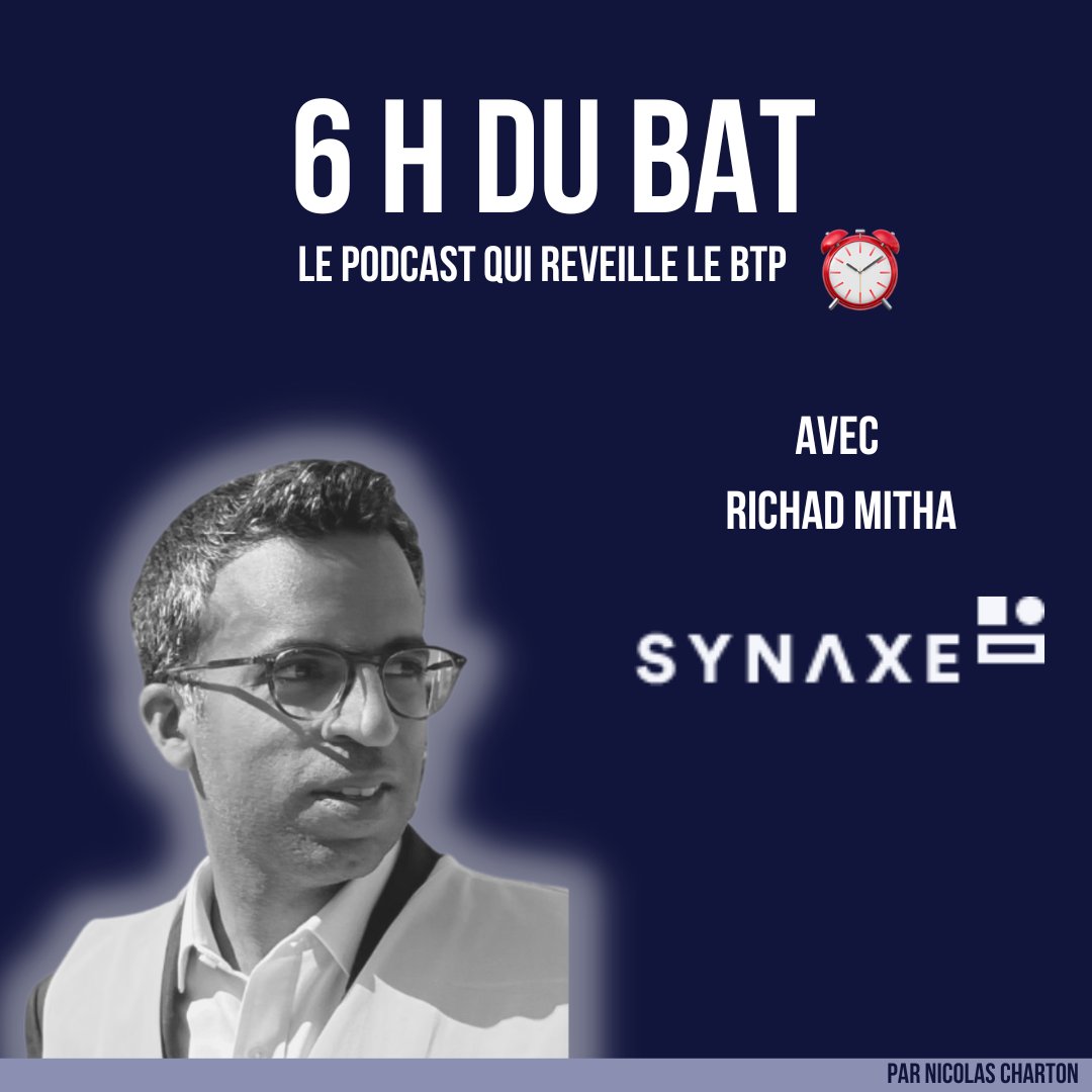Dans 6H du BAT #11

Un investisseur au cœur du BTP

Richad Mitha

#investissement #BTP #matériaux

tinyurl.com/investisseurbtp