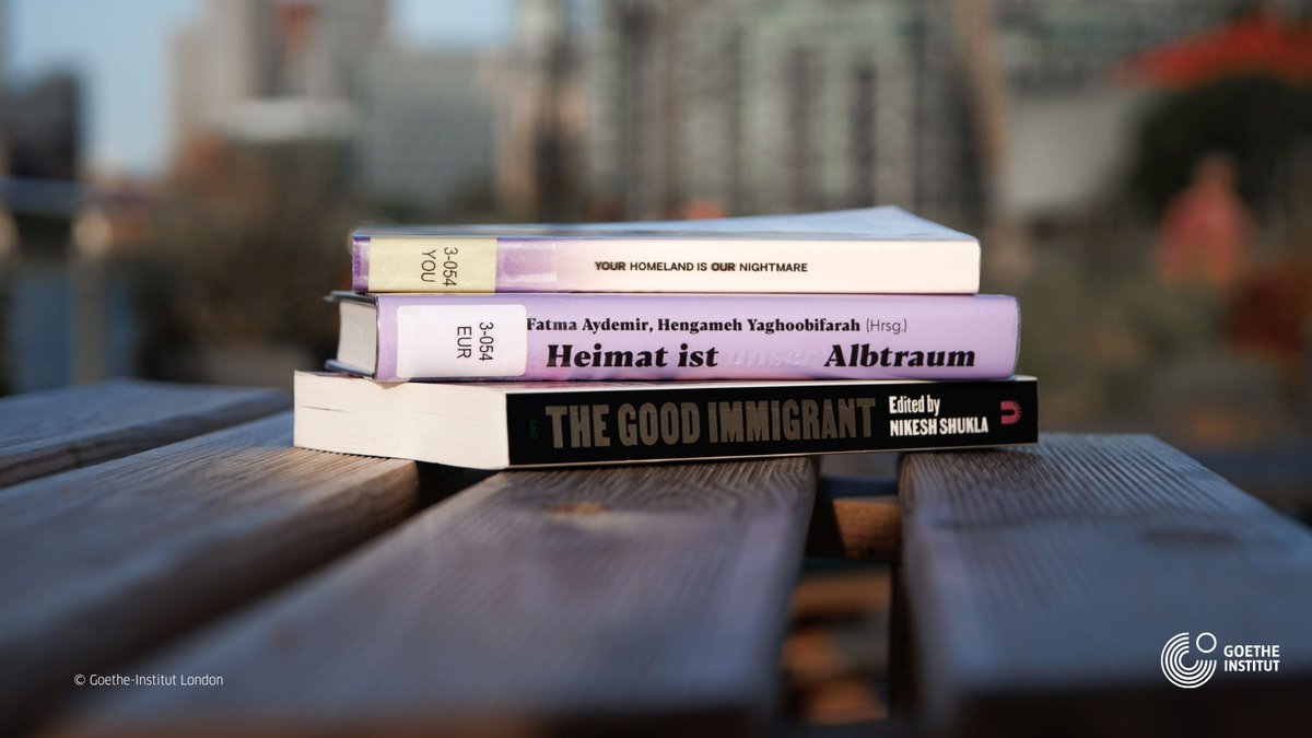 Goethe-Institut London (@gi_london1) on Twitter photo Homelands, Nightmares, Good Immigrants. Our #PanelDiscussion brings together the authors and editors of two acclaimed essay collections.
📅 27 June, 7pm
📍 <a href="/GI_London1/">Goethe-Institut London</a>
💸 £5
More info and tickets 👇
goethe.de/ins/gb/en/ver.…
#TheGoodImmigrant #YourHomelandIsOurNighmare Homelands, Nightmares, Good Immigrants. Our #PanelDiscussion brings together the authors and editors of two acclaimed essay collections.
📅 27 June, 7pm
📍 <a href="/GI_London1/">Goethe-Institut London</a>
💸 £5
More info and tickets 👇
goethe.de/ins/gb/en/ver.…
#TheGoodImmigrant #YourHomelandIsOurNighmare
