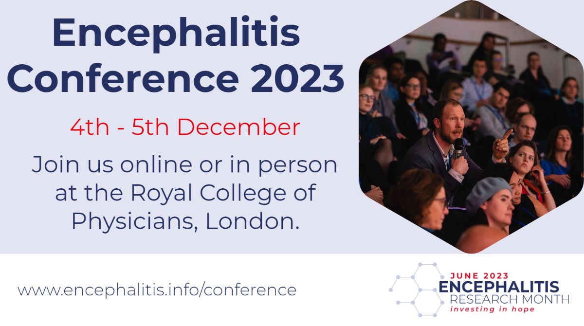 encephalitis's tweet photo. Get your ticket for #Encephalitis2023!

Our conference is an excellent forum for professionals to exchange ideas, knowledge and clinical experience relating to #encephalitis.

Tickets can be found here 👉 https://t.co/cfoBFwqykP

#EncephalitisResearchMonth https://t.co/iEW3rmEoMh