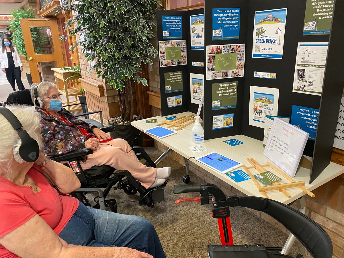 Residents, Team members, Families, Leaders and Support Office Team members loved participating in all the different stations during the #PursuitofPassions #Elderwisdom #GreenBenchStories Gala Yesterday! What an amazing Day!