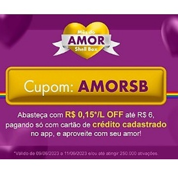 MilhaseCartoes's tweet image. Abasteça com Shell Box a e ganhe R$0,15off por litro limitado a R$6,00

Cupom: AMORSB 
Verifique condições

Não tem shellbox baixe aqui: bit.ly/3LPPJlh 
E adicionando o código AC02387 você ganha R$ 10,00 no primeiro abastecimento

#shellbox #abastecacomdesconto