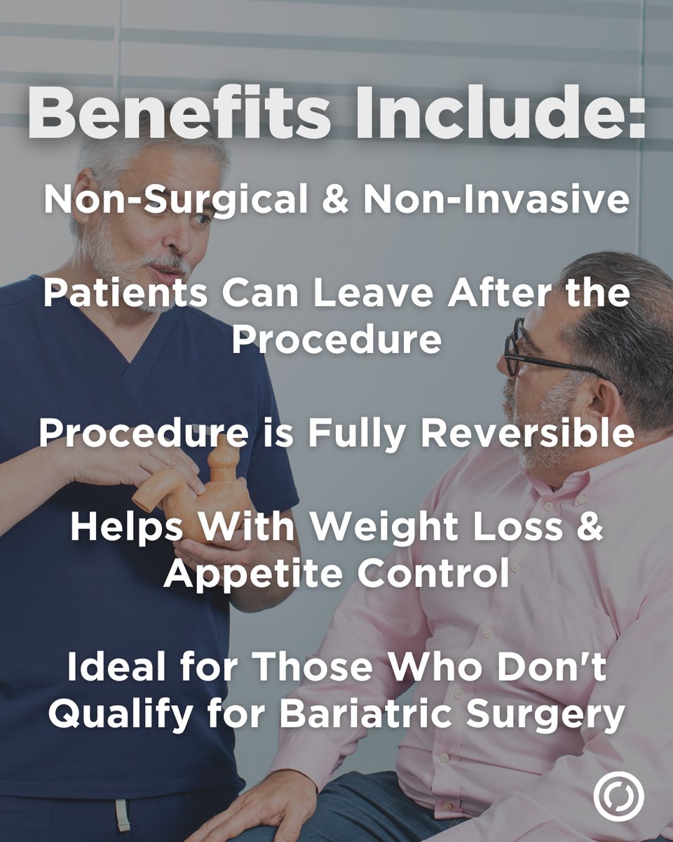 occweightloss's tweet photo. The #EndoscopicSleeve is a non-surgical weight loss solution. While similar to conventional #Gastrectomy, this procedure does not require cutting of stomach tissue. Read more: https://t.co/T6b4hkyU0z

*This Advertisement is not directed or intended for Mexican territory. 

#OCC https://t.co/lMeBgfc64v