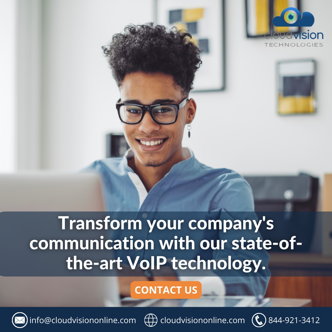 CloudVision4's tweet image. With Cloud Vision Technologies&apos; VoIP solutions, you can elevate your team&apos;s communication to new heights.

Contact Us! 
cloudvisiononline.com/contact/

🌐 cloudvisiononline.com
📞 844-921-3412

#CloudVisionTechnologies #voip #voipprovider #voipsolutions #voipservices #voipbusiness