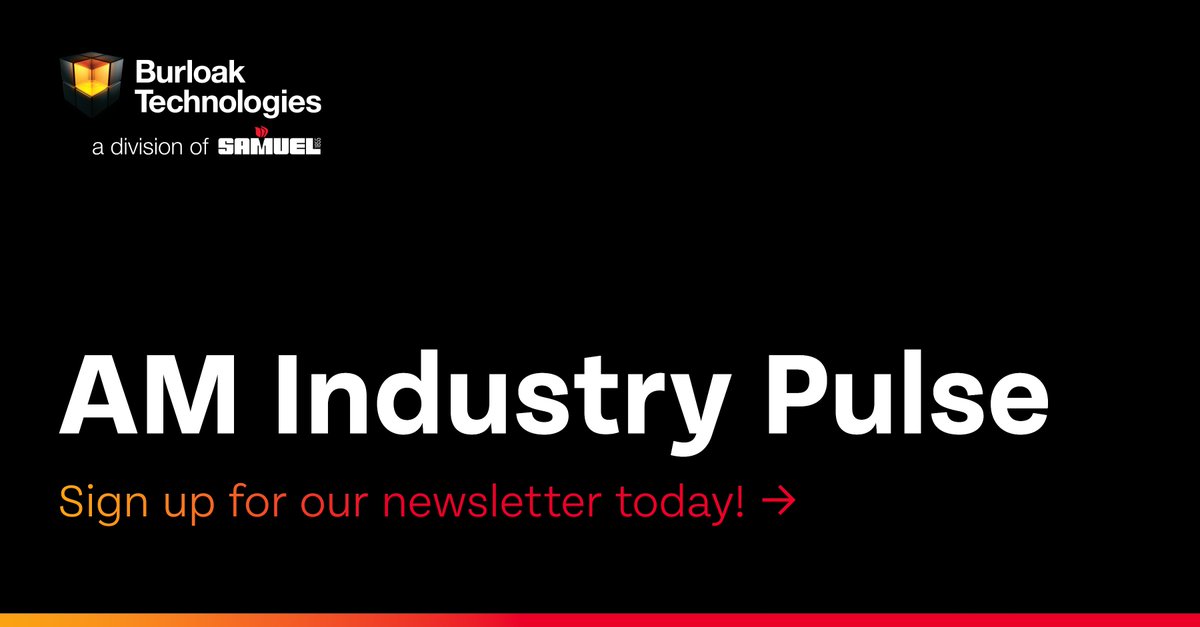 Burloaktech's tweet image. 💡Interested in all things AM?

To stay in the loop with what’s going on at Burloak Technologies and get the latest scoop on what&apos;s going on in the #additivemanfacturing space, sign up to our quarterly newsletter: 👉 lnkd.in/eguTEZ3i