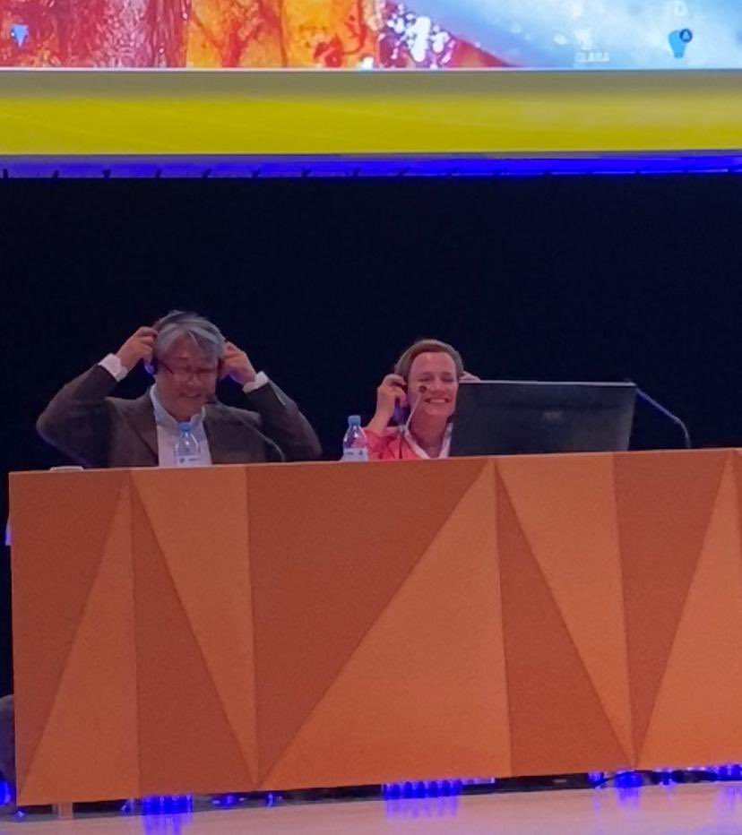 KarenFransis's tweet photo. Honored and pleased 2 be invited again for live surgery#RS-Ralp @Challenges in Robotics and Laparoscopy @CILR23 in Stockholm. 
Being the only female surgeon invited (1/28), I hope I represented female urological surgeons well !
Already looking forward to the next edition in Rome! https://t.co/Xciqadwkt1