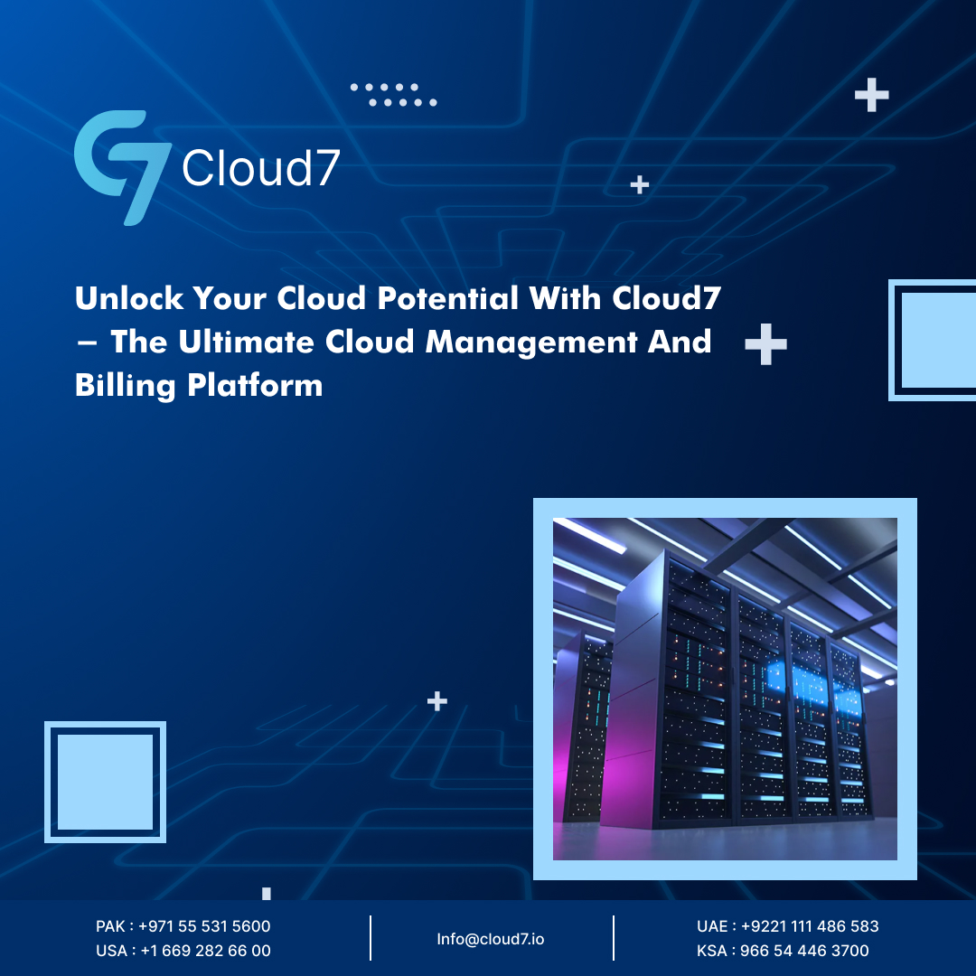 Looking for a powerful cloud management & billing platform to help you unlock the full potential of your cloud resources? Look no further than Cloud7 - the ultimate solution for managing your cloud infrastructure!

Visit today:
cloud7.io

#openstack #cloudplatform