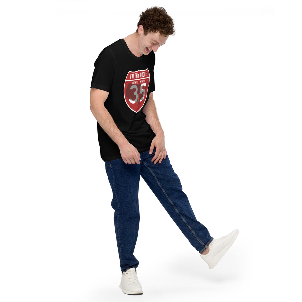 FilthyLucreLife's tweet photo. I-35 / CORRIDOR F T-SHIRT – ROUTES OF DESTINY by FILTHY LUCRE CLOTHING COMPANY - INFINITELY INFAMOUS Only $35.00! Get it here👉👉 https://t.co/F64cq5c2GG #mensstreetfashion
#streetfashionmen
#streetwearforsale
#appareldesigner
#streetlooks https://t.co/9iI8MnOo5O