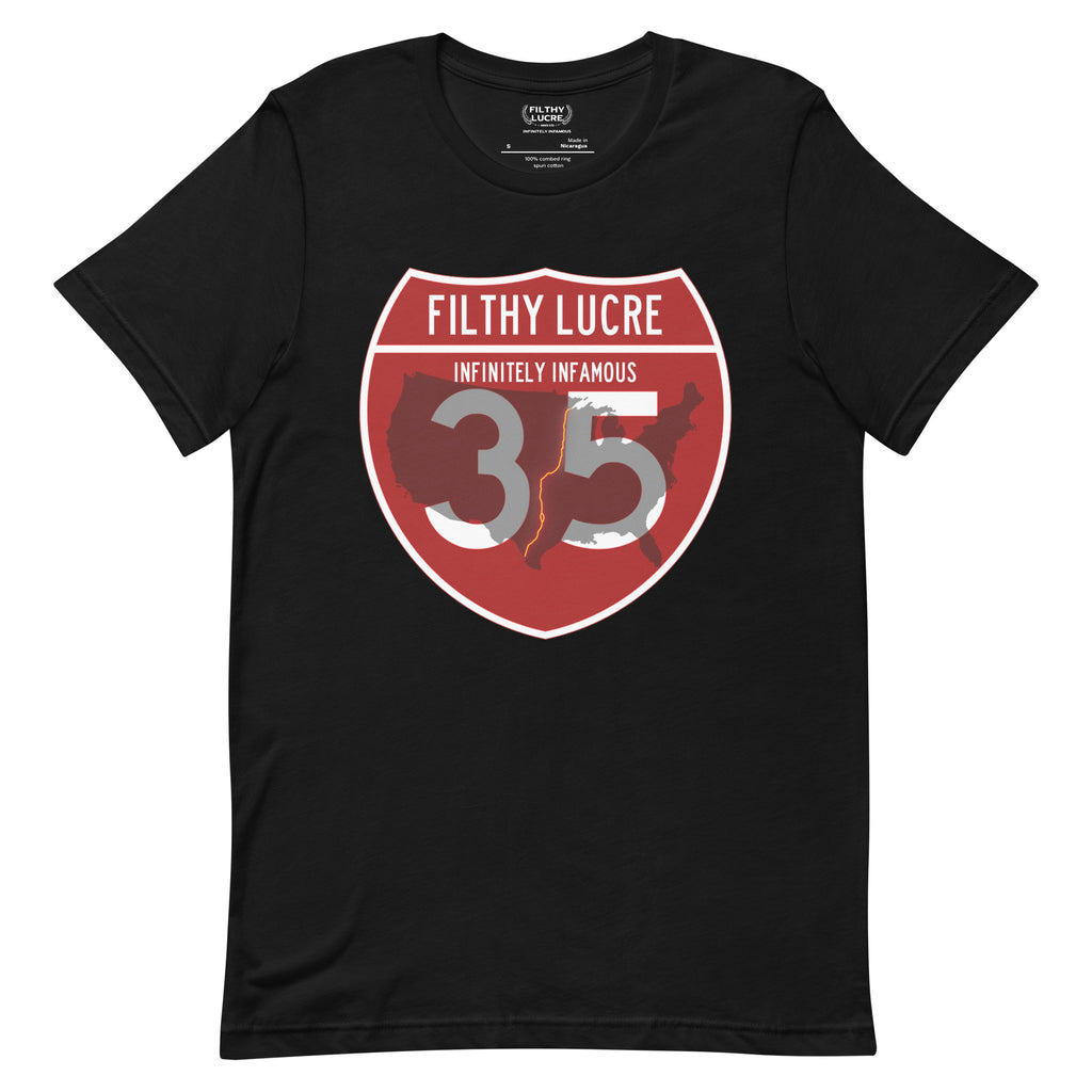FilthyLucreLife's tweet photo. I-35 / CORRIDOR F T-SHIRT – ROUTES OF DESTINY by FILTHY LUCRE CLOTHING COMPANY - INFINITELY INFAMOUS Only $35.00! Get it here👉👉 https://t.co/F64cq5c2GG #mensstreetfashion
#streetfashionmen
#streetwearforsale
#appareldesigner
#streetlooks https://t.co/9iI8MnOo5O