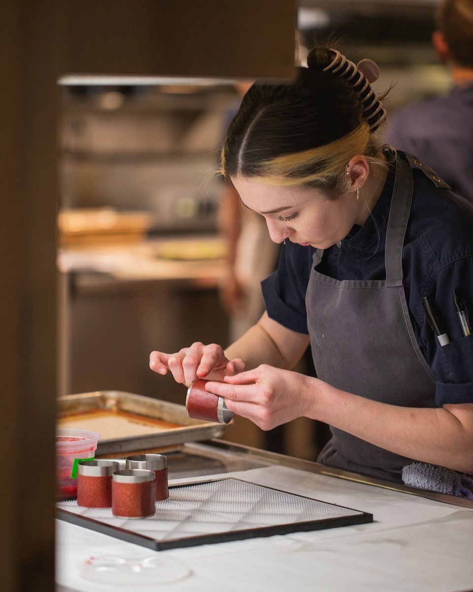 H A R D  A T  W O R K 

Our pastry team makes magic in the kitchen every night.