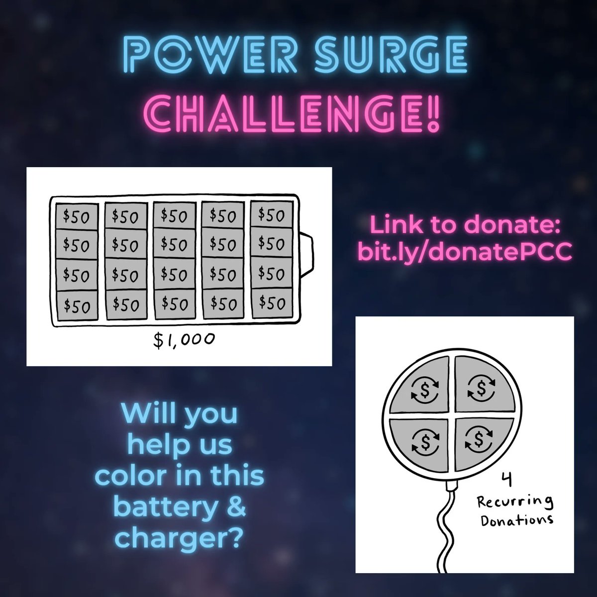 PCCTacoma's tweet photo. Will you help us fill in this $1k battery? To put things in perspective, that $1,000 could feed nine Scholars at after school program for a month, with enough left over to provide a month of complete programming for one Scholar. Your gifts make a difference! #ElectrifyYourImpact https://t.co/GrwvEtmLn4