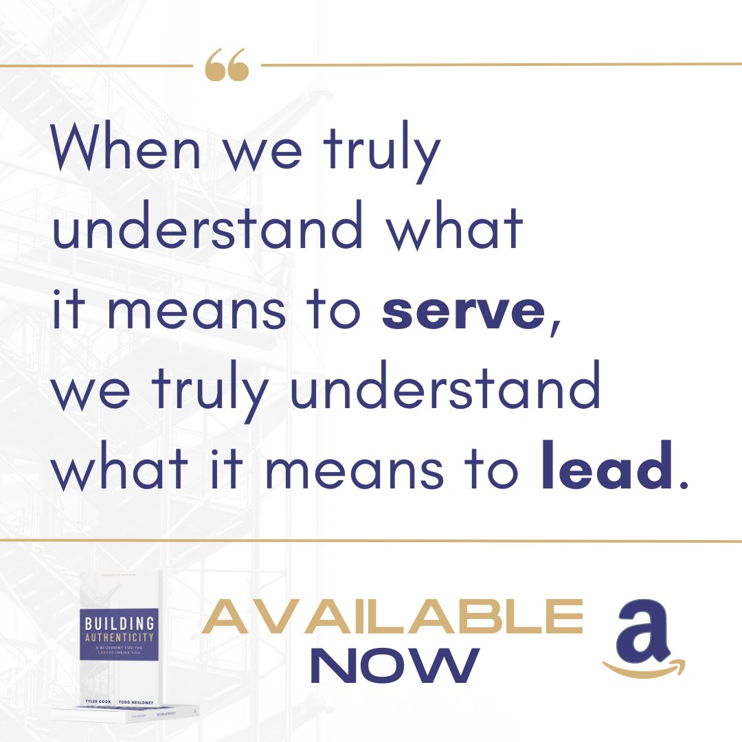 Looking to increase your influence??? 

To be a better leader at home, work, and within your friendships?

Grab a copy of my book #BuildingAuthenticity today: amzn.to/45TUapY

#WeLeadTx #leadership