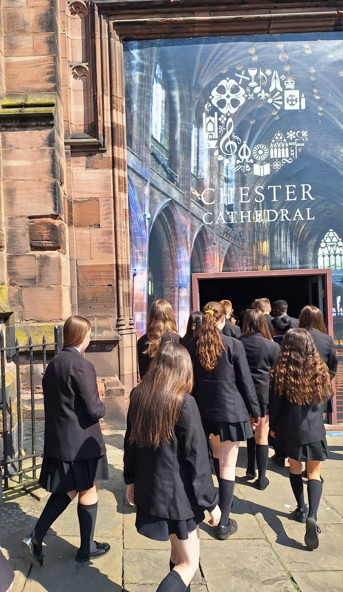 christofidelis's tweet photo. What an amazing morning spent @ChesterCath 
celebrating 50 years of CHSC! What amazing students and staff we have here at the Catholic High School😍 The behaviour of our students was exemplary throughout, and staff have worked so hard ensuring the smooth running of this event. https://t.co/TSJJZckcbv