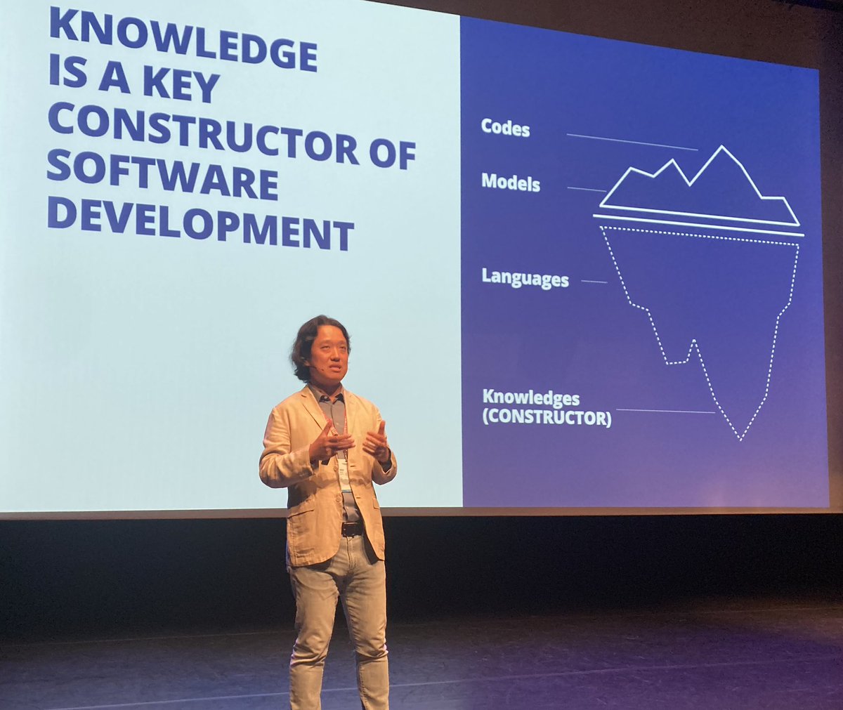 The talk on entropy in software and constructor theory by Wei Wang <a href="/weiwangdavid/">𝕎𝕖𝕚 𝕎𝔸ℕ𝔾 (𝔻𝕒𝕧𝕚𝕕)☮️</a> at #DDDEU got me excited! Plus there was the extra bonus of some early models to think about LLM in relation to our work!