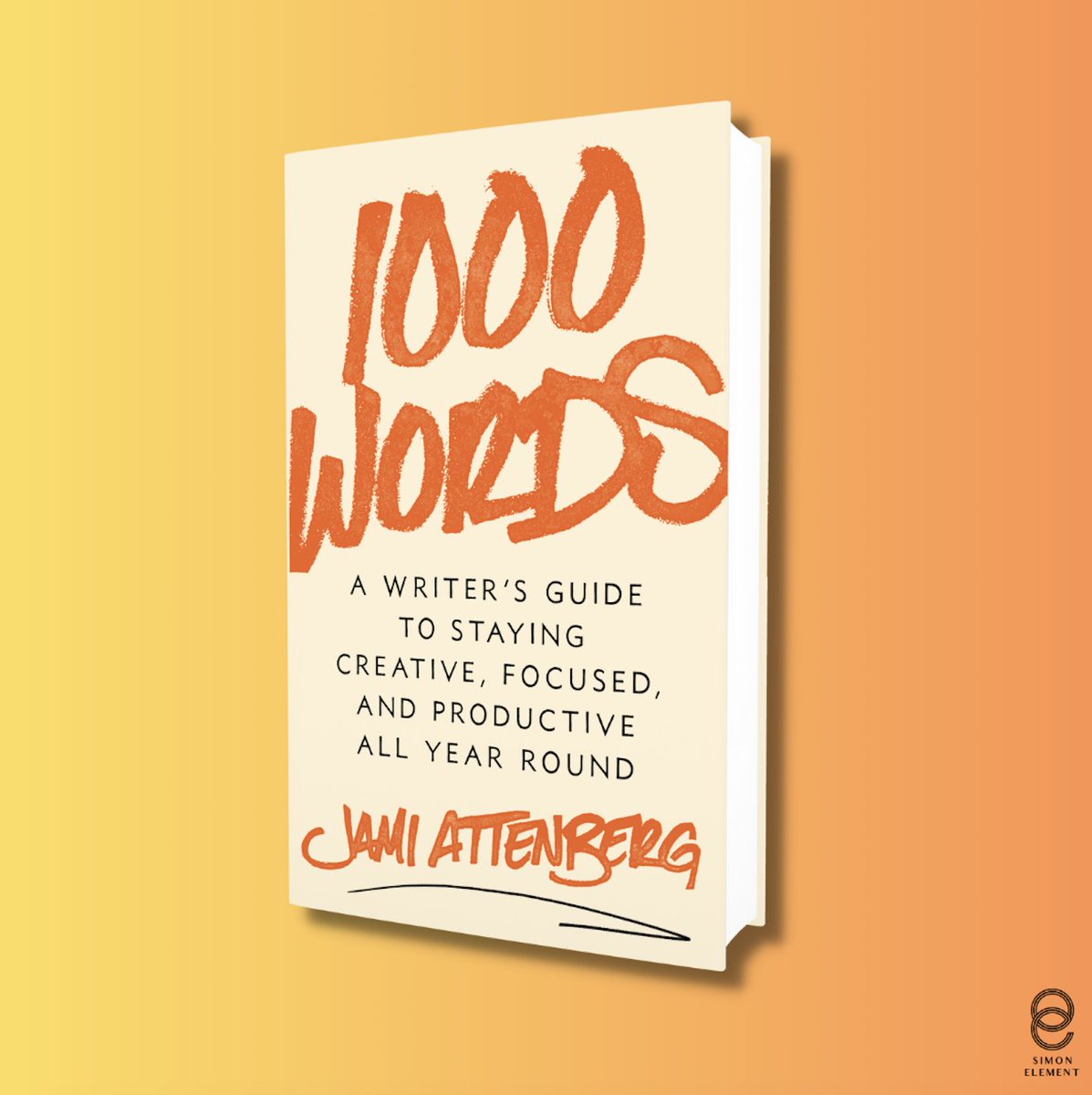 Holy crap look at this beautiful cover for 1000 WORDS. Type by NOLA icon <a href="/jacqpfrancois/">JACQ FRANÇOI$.</a> &amp; cover design by Patrick Sullivan. Pre-order by <a href="/booksaremagicbk/">Books Are Magic</a>. Inspiration from all of you. 🧡🧡🧡 booksaremagic.net/preorders/jami…