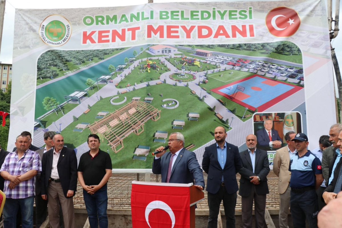 BayramBaol3's tweet photo. Ormanlı Belediyesi Kent Meydanı Projemizin Temel Atma Törenini büyük bir heyecanla gerçekleştirdik. Katılım sağlayan herkese çok teşekkür ederim. Bir hayali gerçekleştirmenin ilk adımını atarken, Ormanlı'mız için daha fazla çalışma sözü verdik. Bizim tek işimiz var oda Ormanlı... https://t.co/xWyaKHry6r