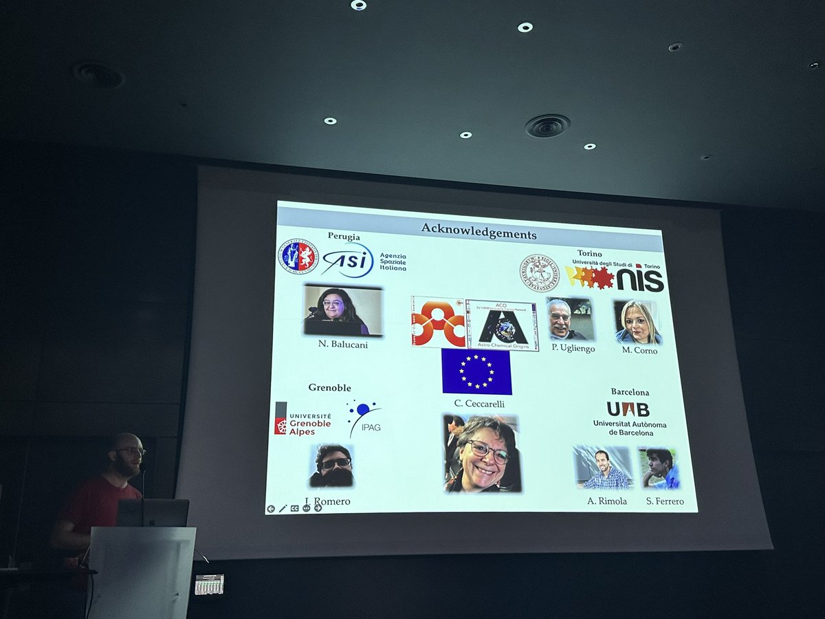 During ACO Congress we had also the pleasure to listen to Stefano, our wizard of ab-initio molecular dynamics, and more! No more secrets for hydrogen on ice… amazing! #compchem #panta #aco2023 #astrochemistry #aimd #hydrogenation #energydissipation #ice