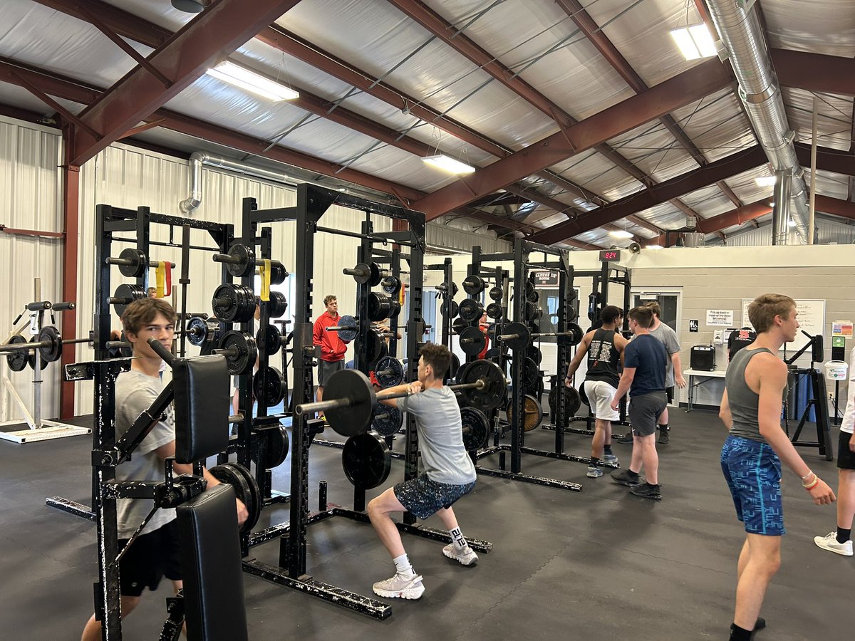 Great first week of summer workouts! Lots high energy throughout the week from the guys!