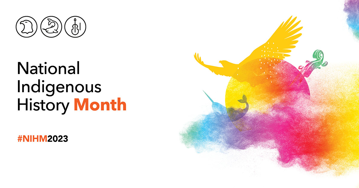 In Canada, June marks National Indigenous History Month, a time to look at the cultures, traditions, and experiences of First Nations, Inuit, and Métis peoples whose ongoing presence shapes the ever-changing landscape of Canada. #NIHM2023