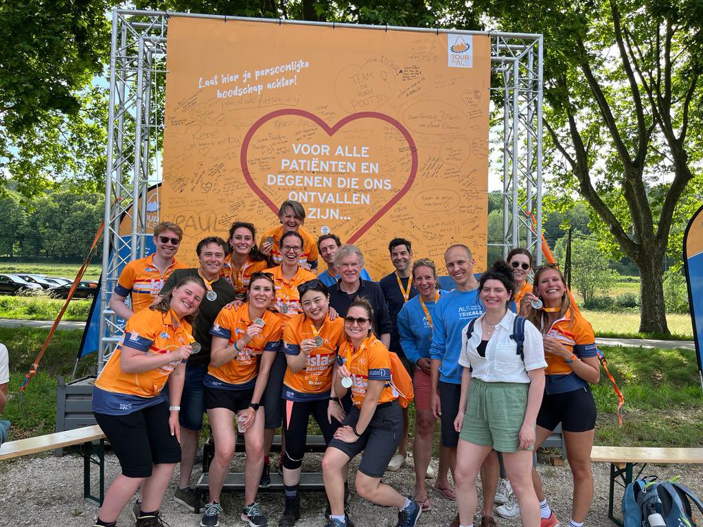 Rianne_deJongh's tweet photo. Proud of team TRICALS/UMC Utrecht! Together we reached the top of the Mont Ventoux to kick ALS out of the world together. #TourduALS #ALS #ALScentrum https://t.co/dh5ZMARWIV