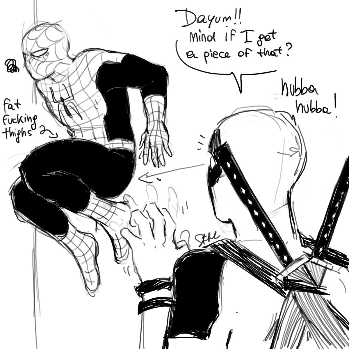 the sexual tension must be crazy

#joecooper #dougremer #cremernation #BASEketball #spideypool